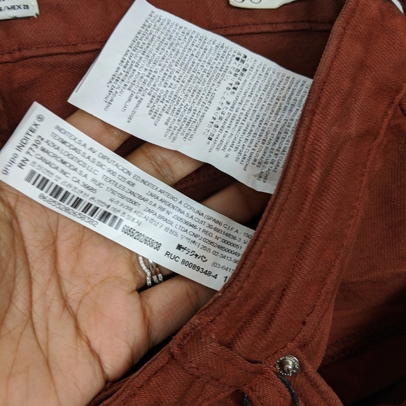 NWT Zara High Waist Mini Flare - Picture 8 of 8